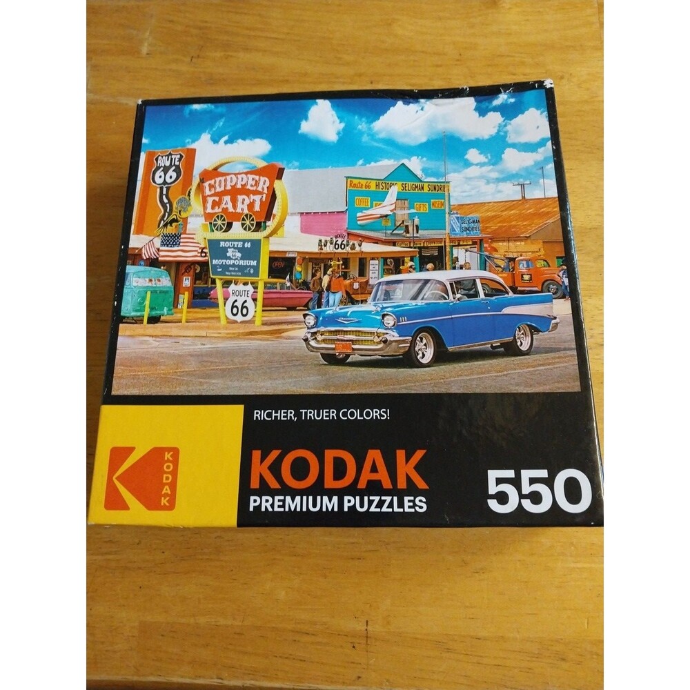 CraZart Kodak Premium Puzzle 550 Pieces Route 66
